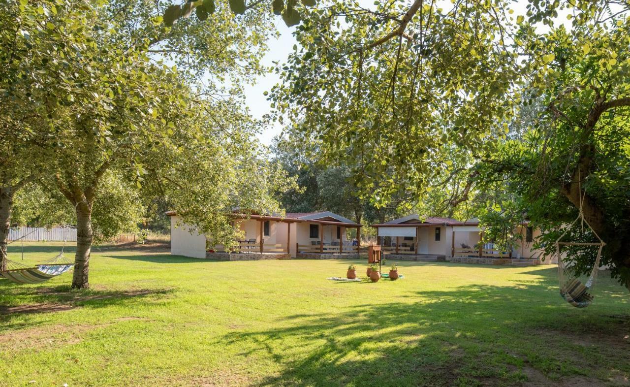 Camping Linaraki Apartments & Bungalows Szikiá Kültér fotó